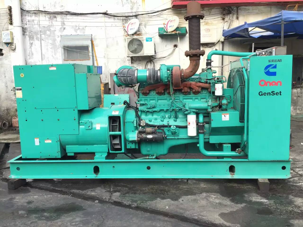 兴城租赁发电机-柴油发电机不正常冒烟的原因